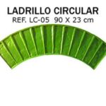 cenefa ladrillo circular